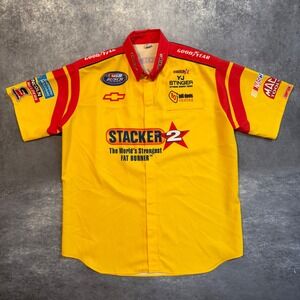 VTG Kenny Wallace NASCAR Stacker 2 Crew Shirt 2XL Simpson Bill Davis Chevy USA